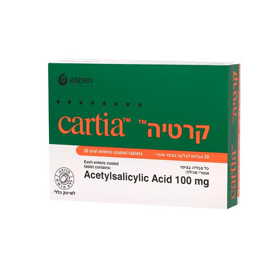 קרטיה טבליות 28 CARTIA TABLETS