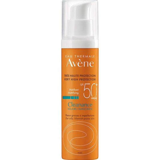 אוון תחליב הגנה קליננס +SPF50 לעור שמן 50 מ"ל AVENE