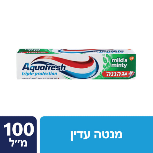 משחת שיניים אקווה פרש מנטה עדין