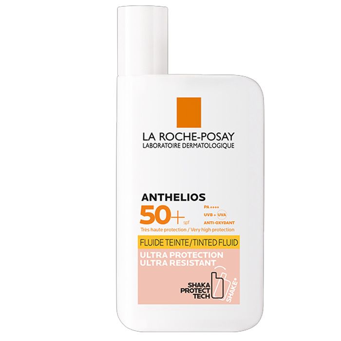 קרם הגנה לפנים אנתליוס פלואיד עם גוון La Roche Posay - 50ml SPF50