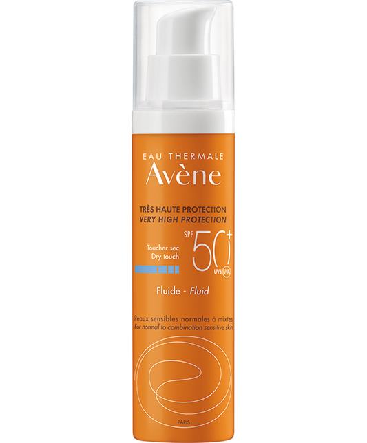 אוון תחליב הגנה מהשמש +SPF50 לעור רגיל עד מעורב AVENE