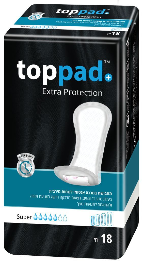 תחבושת טופ פד קלסיק סופר + top pad