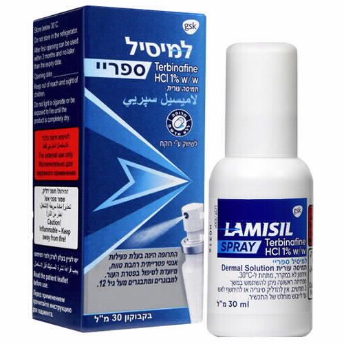 למיסיל ספריי נוברטיס NOVARTIS Lamisil Spray