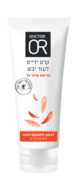 קרם ידיים לעור יבש בניחוח פרחי בר 100ml - ד"ר עור DOCTOR OR