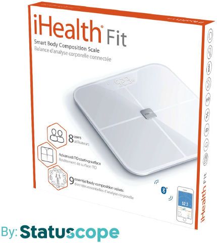 משקל חכם לניתוח מגוון פרמטרי גוף iHEALTH