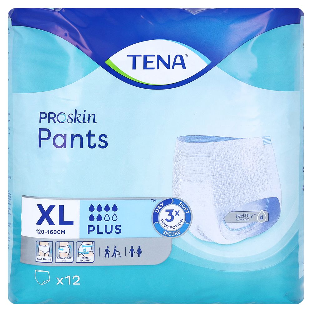 TENA תחתון פלוס 12 י"ח XL