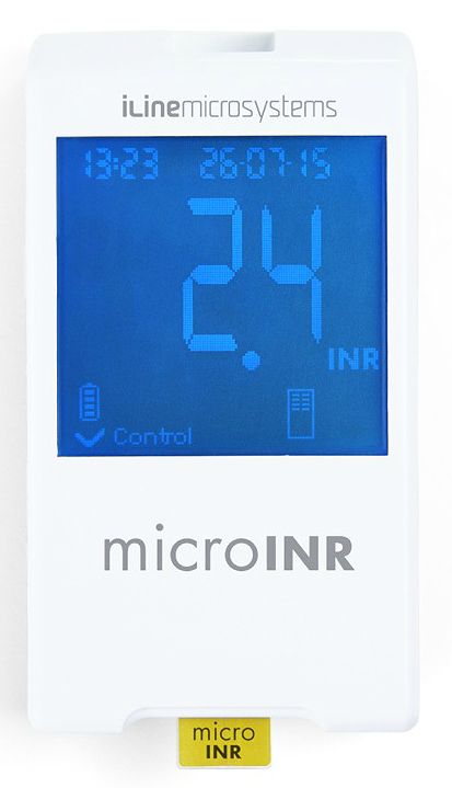 מד קרישה דם ביתי microINR