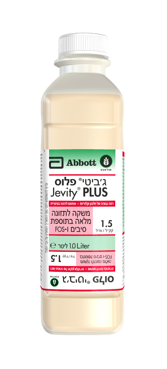 ג'ביטי פלוס 1 ליטר Abbott Plus Jevity