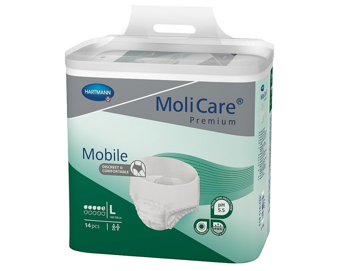 תחתוני ספיגה 14 יחידות Molicare Light L