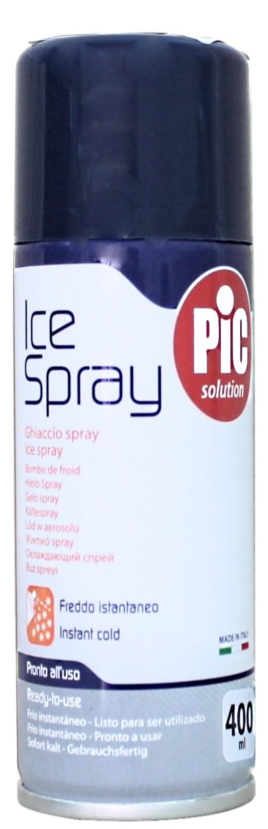 תרסיס לקירור מכות יבשות Pic Ice Spray 400ml