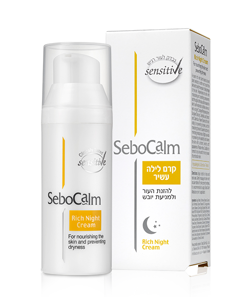 קרם לילה עשיר 50ml - סבוקלם SeboCalm