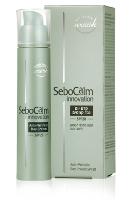 קרם יום נגד קמטים  סבוקלם אינוביישן SeboCalm innovation SPF28